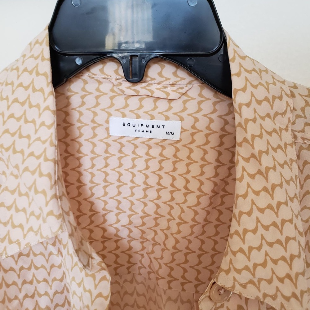Belted shirt dress.